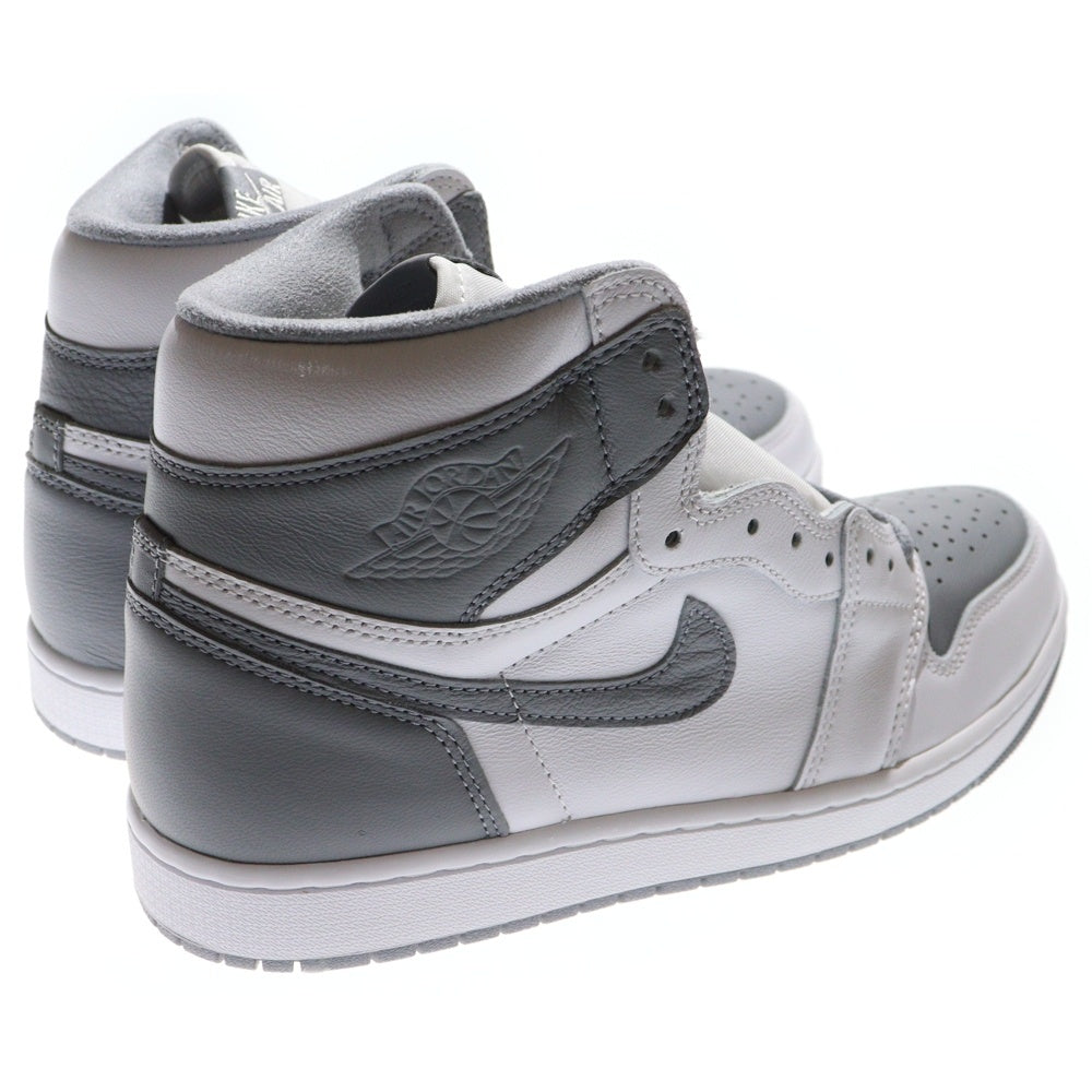 NIKE(ナイキ) AIR JORDAN 1 RETRO HIGH OG WHITE CEMENT エアジョーダン1 ホワイトセメント ハイカットスニーカー US10.5/28.5cm ホワイト/グレー 555088-037