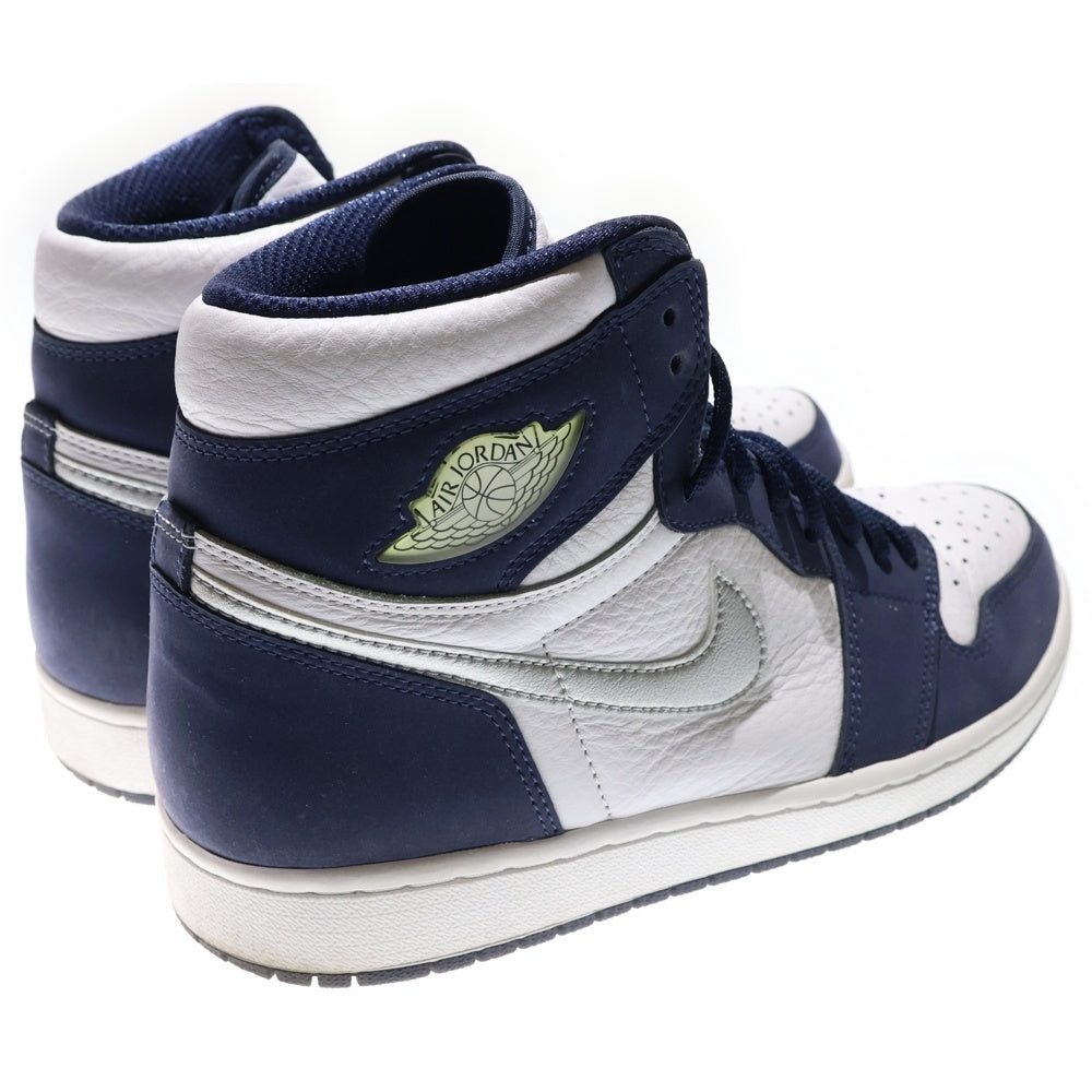 NIKE(ナイキ) AIR JORDAN 1 RETRO HIGH OG CO JP MIDNIGHT NAVY エアジョーダン ミッドナイト ネイビー ハイカットスニーカー US10/28.5cm DC1788-100