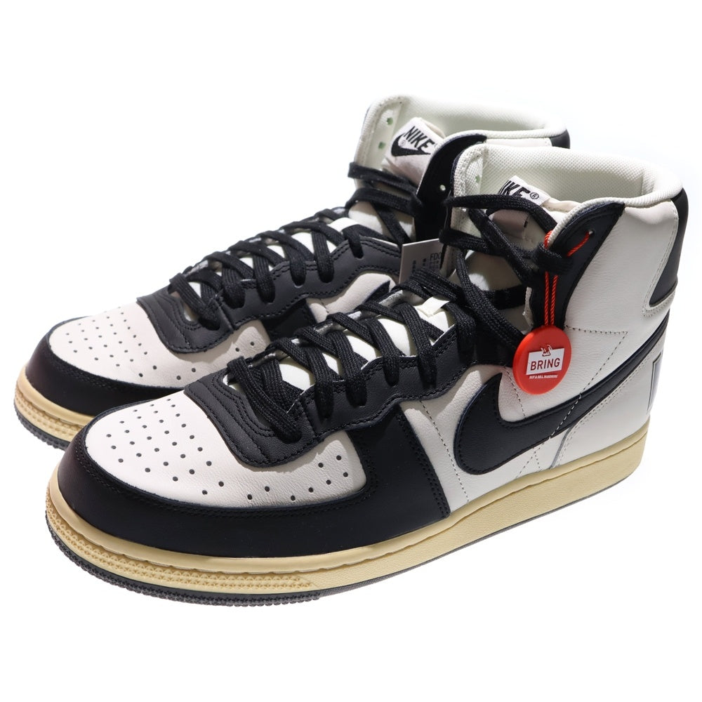 NIKE(ナイキ) TERMINATOR HIGH PRM ターミネーター ハイカットスニーカー ホワイト/ブラック US10.5/28.5cm FD0394-030