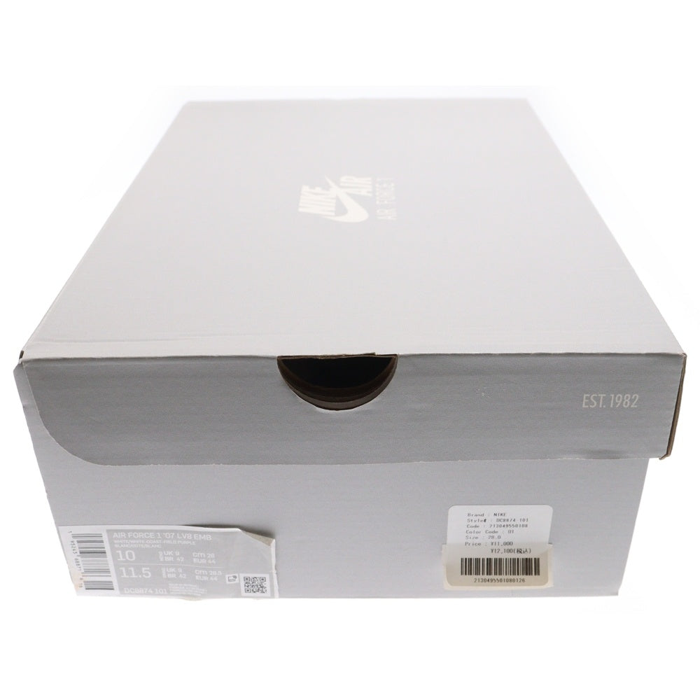 NIKE(ナイキ) ×NBA AIR FORCE 1 LOW LAKERS ナイキ エアフォース1 ロー レイカーズ ローカットスニーカー ホワイト/ブルー US10/28cm DC8874-101