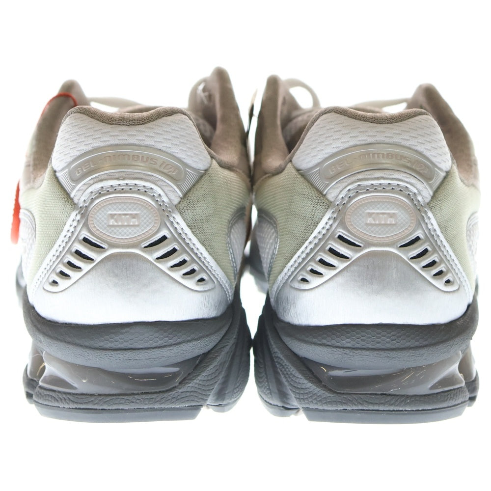 ASICS(アシックス) ×KITH RONNIE FIEG GEL-NIMBUS 10.1 キス ロニーファイグ ゲルニンバス10.1 ローカットスニーカー ホワイト/モルガナイト US10.5/28.5cm 1203A723-100
