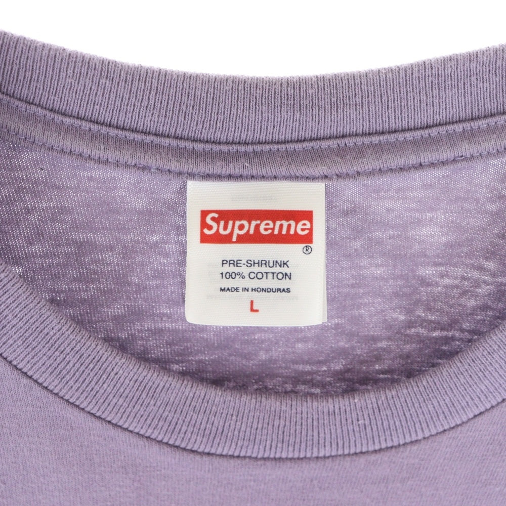 SUPREME(シュプリーム) 24AW Snow White Tee 白雪姫 半袖 クルーネック Tシャツ パープル