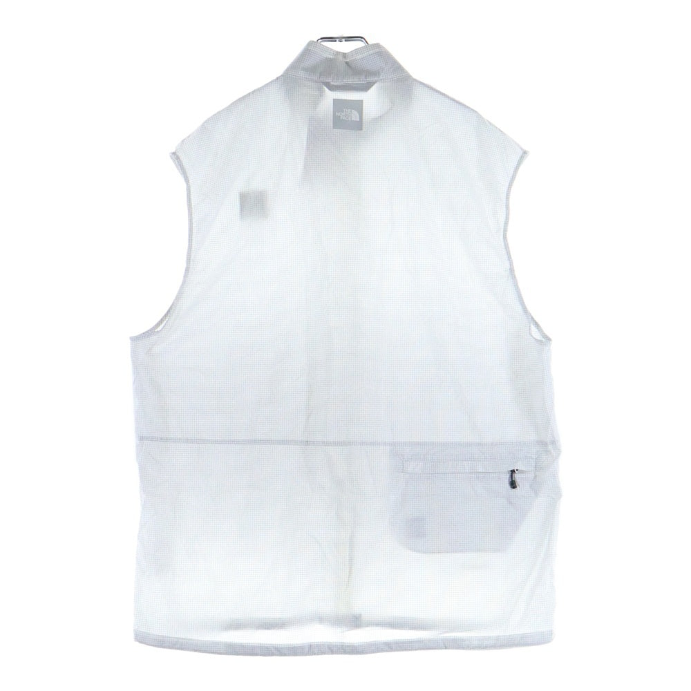 THE NORTH FACE(ザノースフェイス) エンライドウインドベスト ナイロンベスト ジップアップ ホワイト NP22562