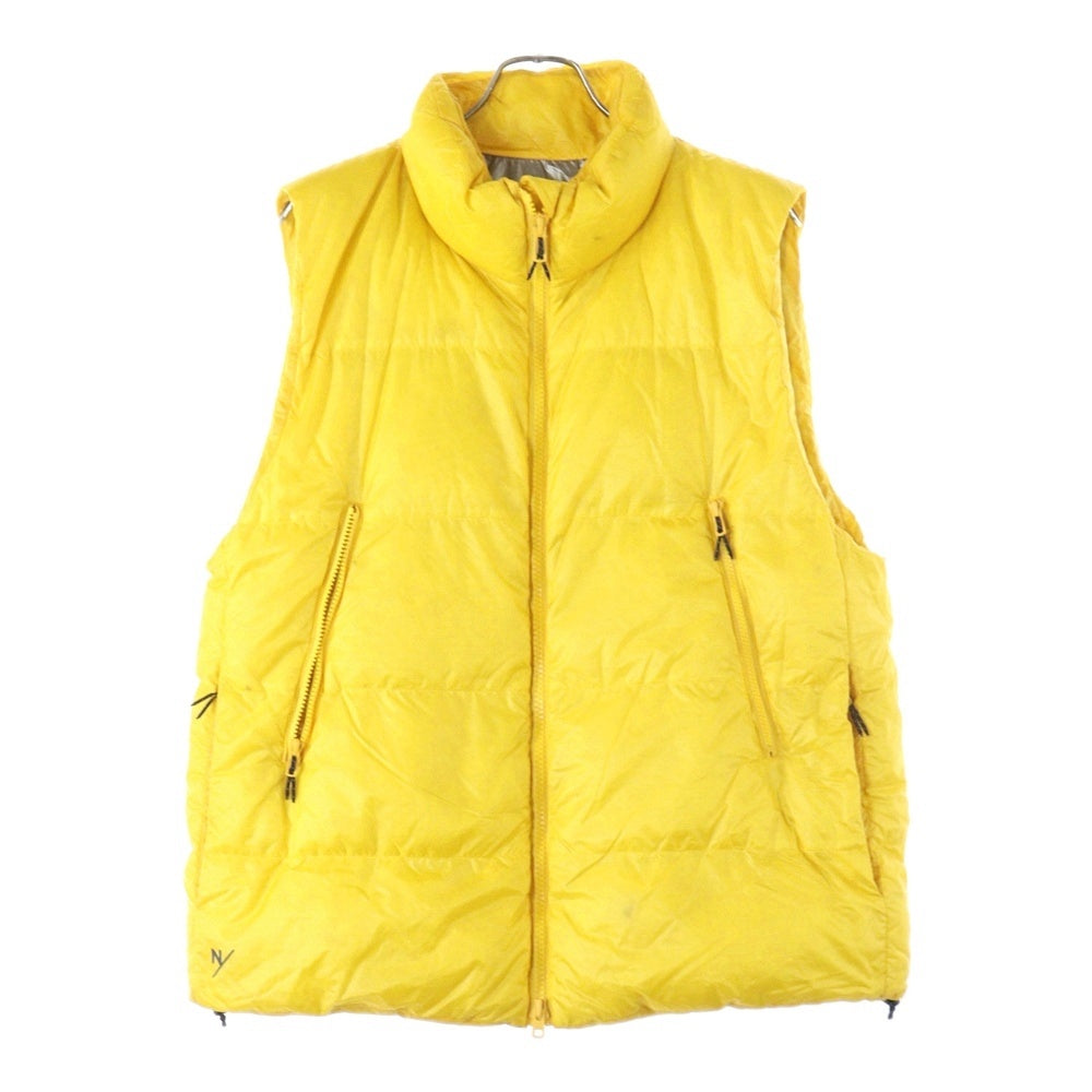 NO BRAND(ノーブランド) ニュートラルワークス ミラク ダウンベスト ジャケット ナイロン イエロー KSU14302