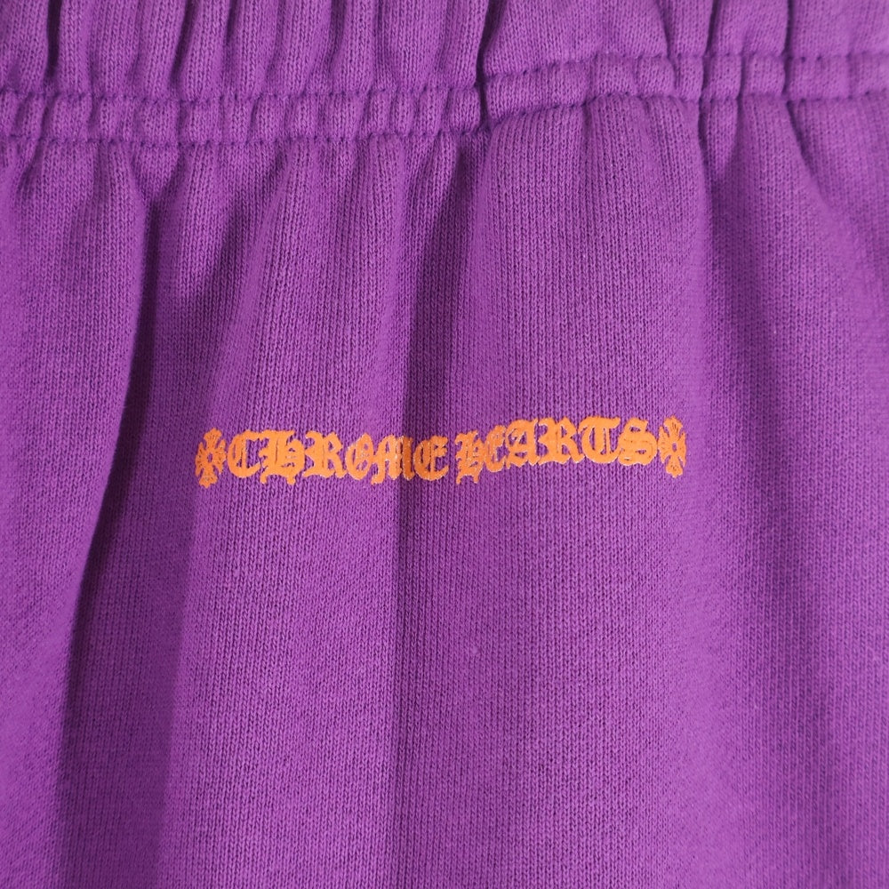 CHROME HEARTS(クロムハーツ) ×MATTY BOY I WANT MORE NOT LESS AN THAT'S THAT SWTPANTS マッティボーイ プリントスウェットパンツ パープル