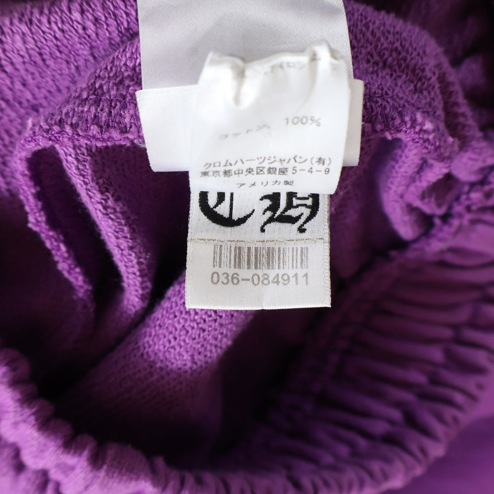 CHROME HEARTS(クロムハーツ) ×MATTY BOY I WANT MORE NOT LESS AN THAT'S THAT SWTPANTS マッティボーイ プリントスウェットパンツ パープル