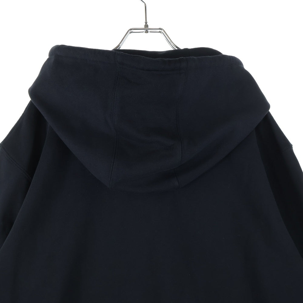 LOEWE(ロエベ) フロントプリント オーバーサイズプルオーバーパーカー フーディー ブラック H526Y25X01