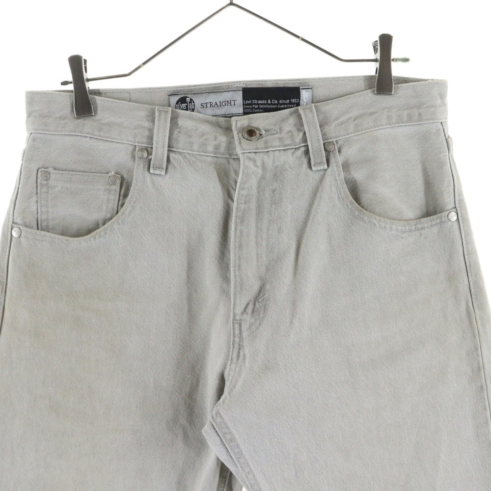 Levi's(リーバイス) Silver Tab シルバータブ ストレートデニムパンツ グレー PC9-A3666-0002