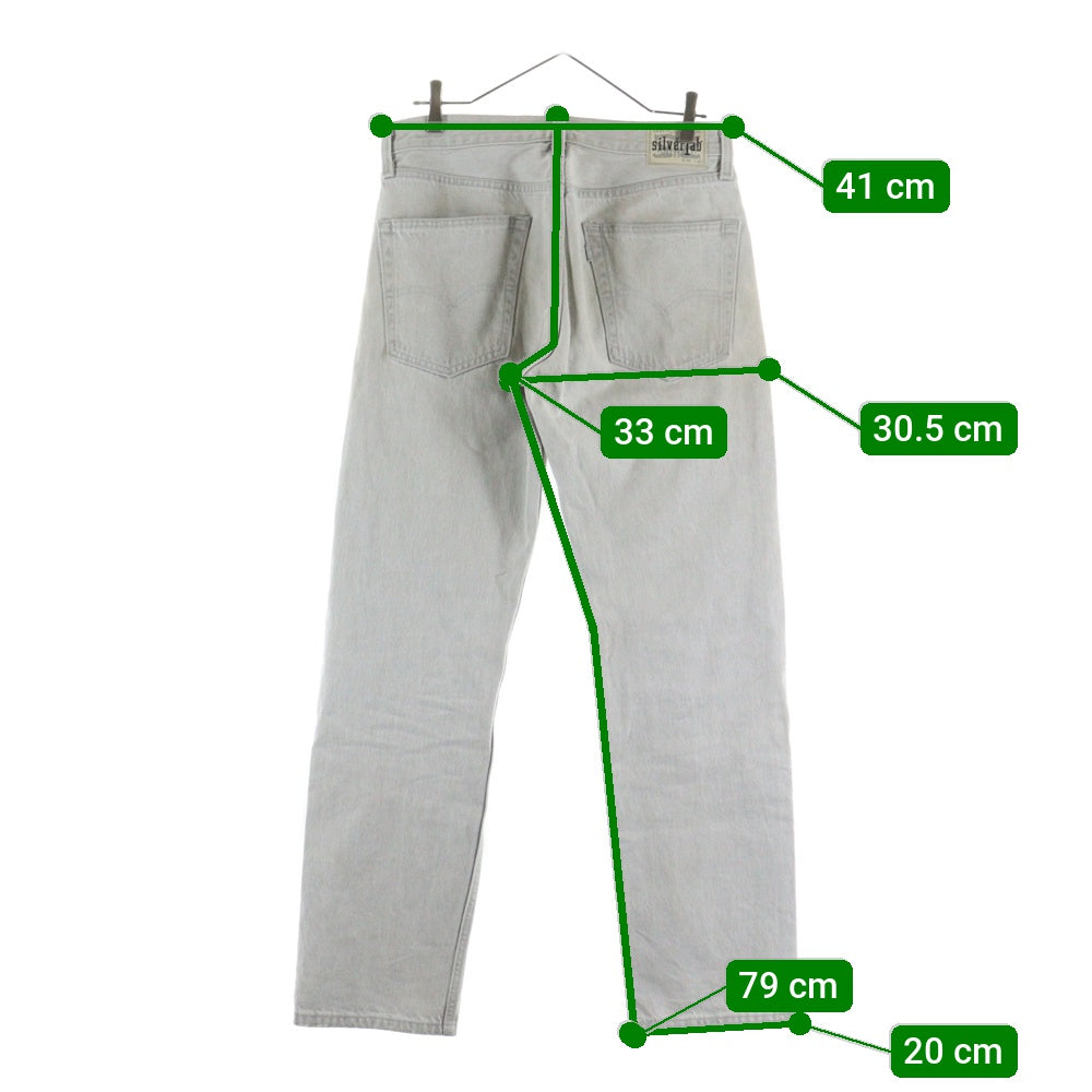 Levi's(リーバイス) Silver Tab シルバータブ ストレートデニムパンツ グレー PC9-A3666-0002