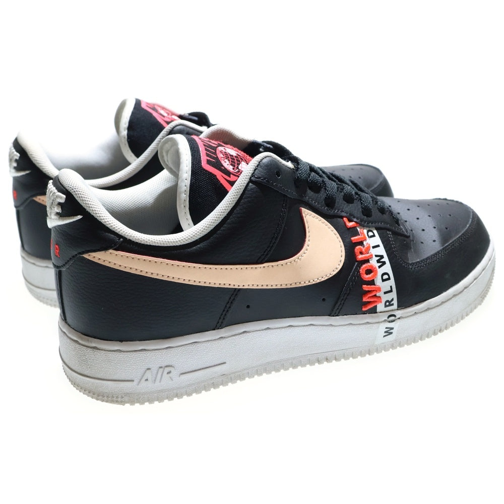 NIKE(ナイキ) AIR FORCE 1 LOW World Wide エアフォース1 ワールドワイド ローカットスニーカー ブラック US10/28.0cm CK6924-001