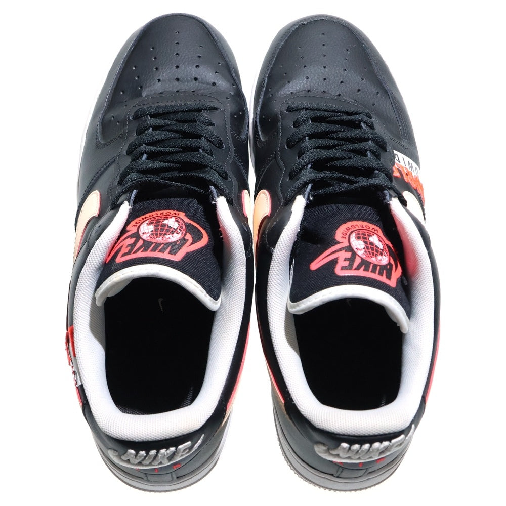 NIKE(ナイキ) AIR FORCE 1 LOW World Wide エアフォース1 ワールドワイド ローカットスニーカー ブラック US10/28.0cm CK6924-001