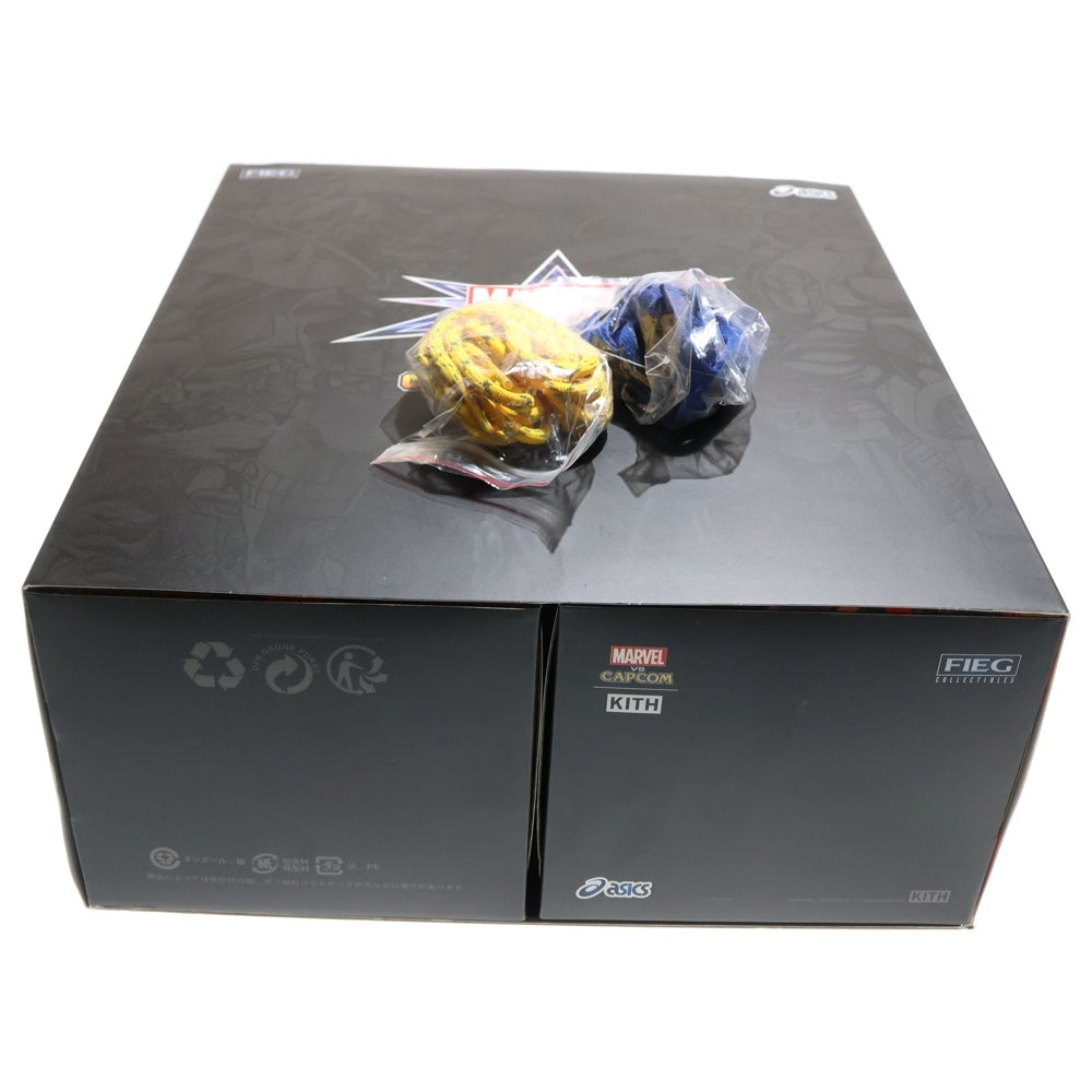 ASICS(アシックス) ×KITH Marvel vs Capcom Asics Gel-Kayano14 Wolverine キス マーベル カプコン ウルバリンモデル ゲルカヤノ ローカットスニーカー ブラック 1203B058