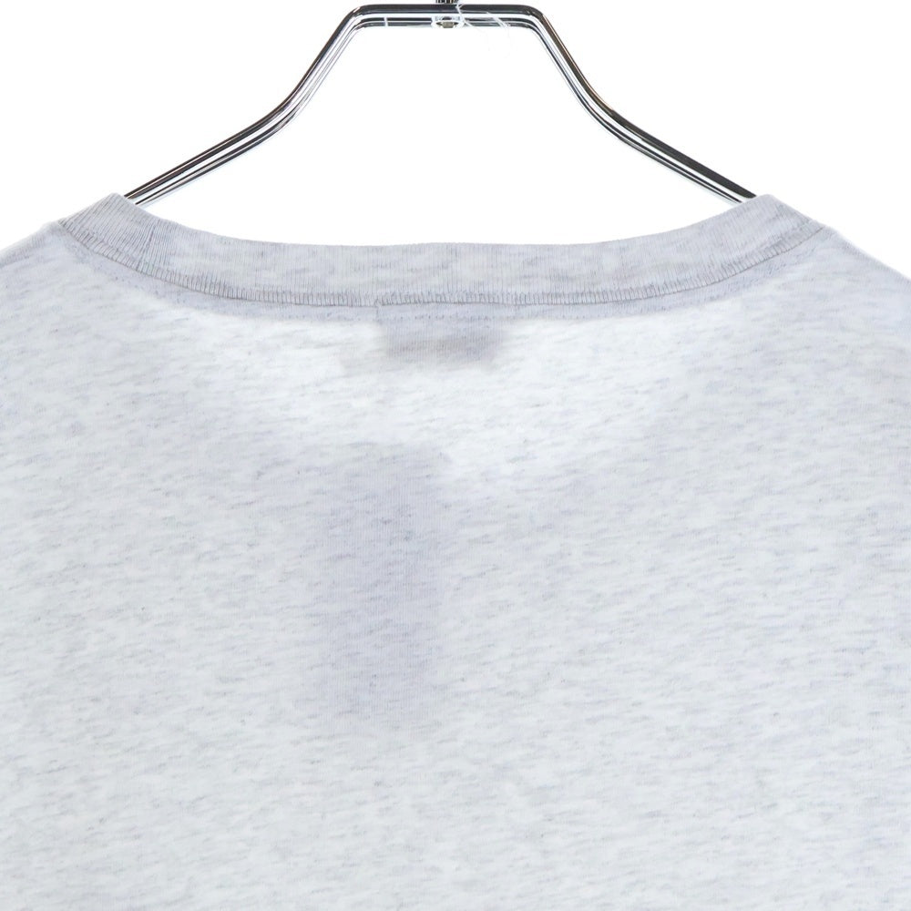 KITH(キス) LAX Tee フロッキーロゴプリント 半袖Tシャツ クルーネックカットソー グレー