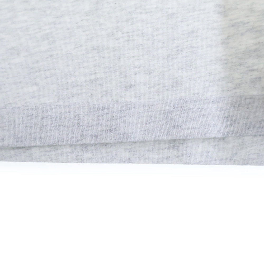 KITH(キス) LAX Tee フロッキーロゴプリント 半袖Tシャツ クルーネックカットソー グレー