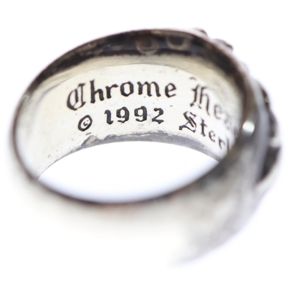 CHROME HEARTS(クロムハーツ) FLRL CRS フローラルクロス リング シルバー BCA346