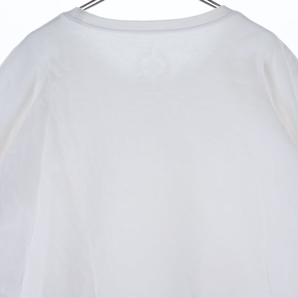 CHROME HEARTS(クロムハーツ) SWTSHRT PLVR ネックロゴプリント クルーネックス ウェット トレーナー ホワイト