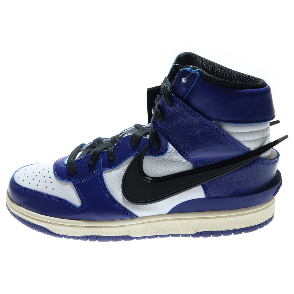 NIKE(ナイキ) ×AMBUSH DUNK HIGH DEEP ROYAL アンブッシュ ダンク ディープロイヤル ハイカットスニーカー ブルー US8.5/26.5cm CU7544-400