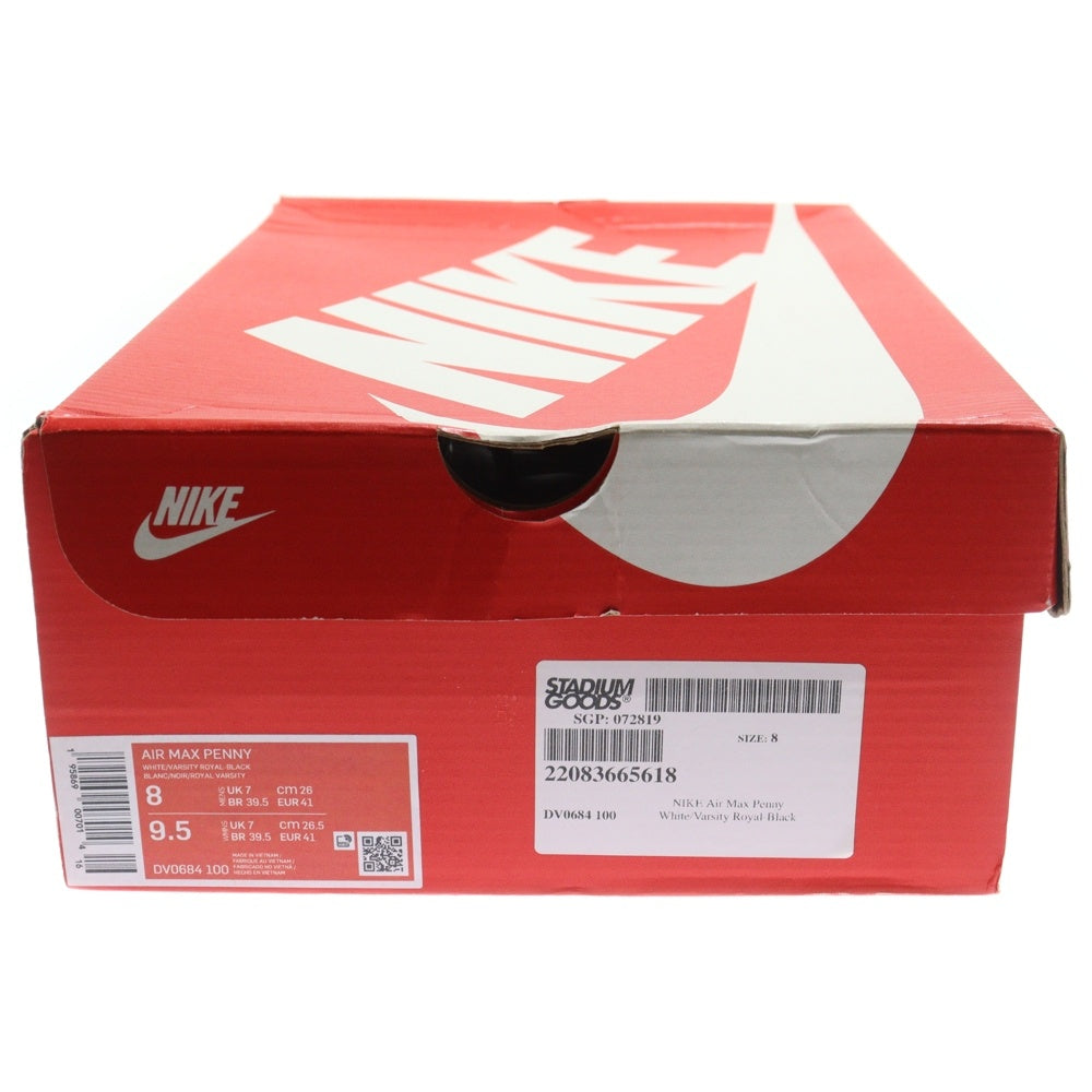 NIKE(ナイキ) AIR MAX PENNY エアマックス ペニー ローカットスニーカー ホワイト US8/26cm DV0684-100
