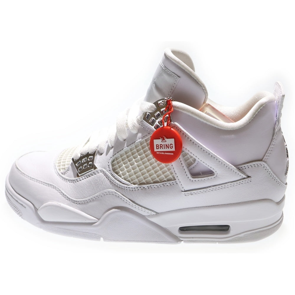 NIKE(ナイキ) AIR JORDAN 4 PURE MONEY エアジョーダン4 ピュアマネー ハイカットスニーカー ホワイト US9/27cm 308497-100