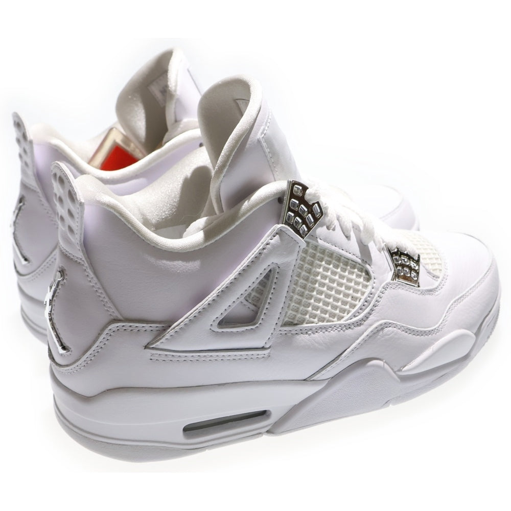 NIKE(ナイキ) AIR JORDAN 4 PURE MONEY エアジョーダン4 ピュアマネー ハイカットスニーカー ホワイト US9/27cm 308497-100