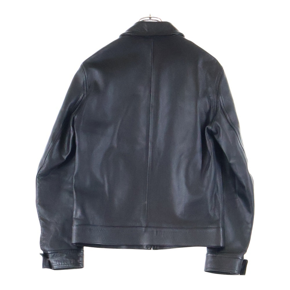 WACKO MARIA(ワコマリア) ステアハイド シングル ライダース カウレザー ジャケット ブラック WMR-LEA-01