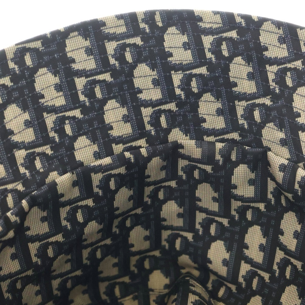 Christian Dior(クリスチャンディオール) テディーD オブリークリバーシブルハット ハット トロッター レディース ネイビー 95TDD923A130