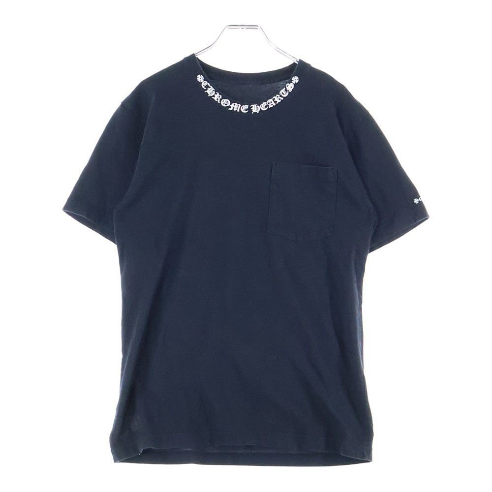 CHROME HEARTS(クロムハーツ) NECK LOGO S/S TEE ネックロゴプリント