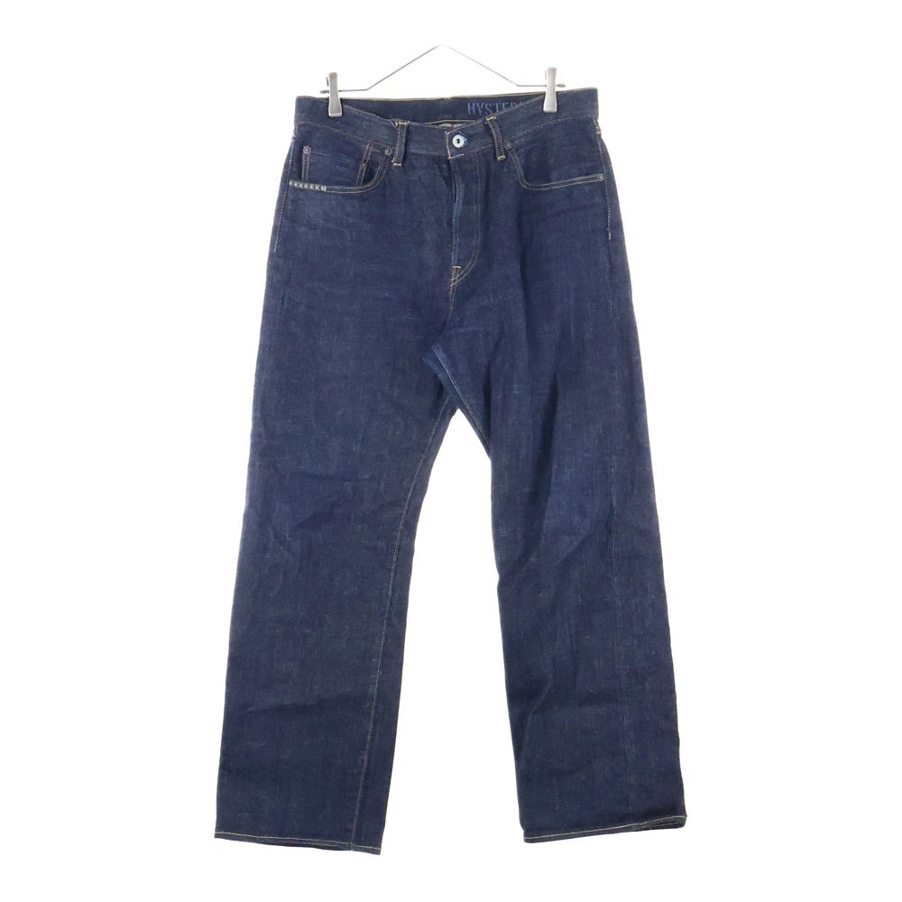 HYSTERIC GLAMOUR(ヒステリックグラマー) 24SS 60'S XXストレートデニムパンツ スタッズデザインジーンズ インディゴ 02241AP01