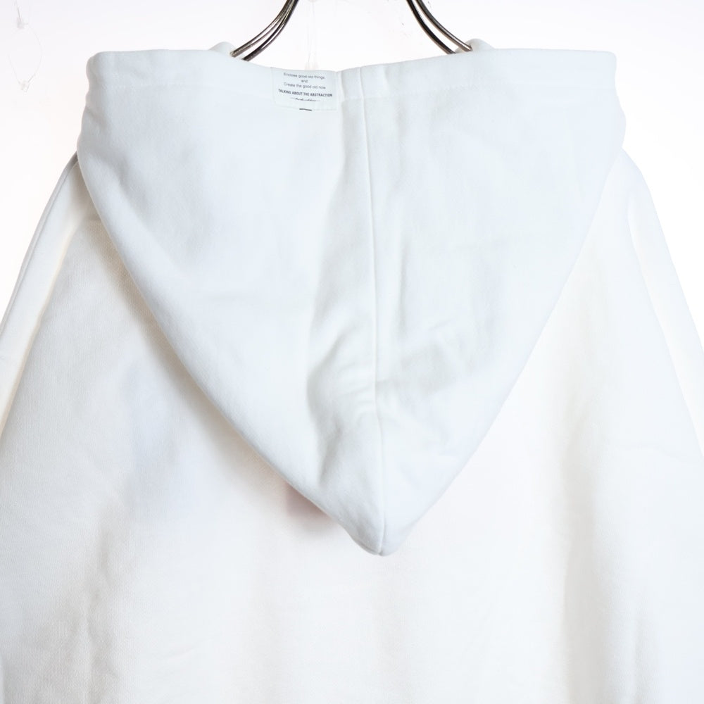 TALKING ABOUT THE ABSTRACTION(トーキング アバウト ザ アブストラクション) ボルトパーカー CHALLES PHOTO PARKA-A ホワイト SS-PPK-001A