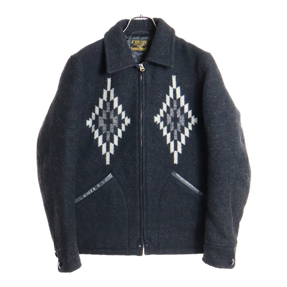 COOTIE PRODUCTIONS(クーティー プロダクションズ) チマヨ柄 ウールスポーツジャケット スイングトップ キルティング グレー