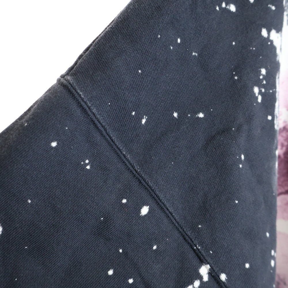 TALKING ABOUT THE ABSTRACTION(トーキング アバウト ザ アブストラクション) CHALSE PHOTO PARKA ニルヴァーナ プリント パーカー TYPE3 ブラック SS-PPK-0010