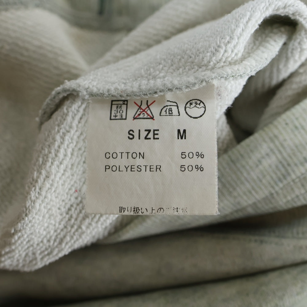 NO BRAND(ノーブランド) miraco × TATA フロント刺繍 ジップアップ パーカー グレー