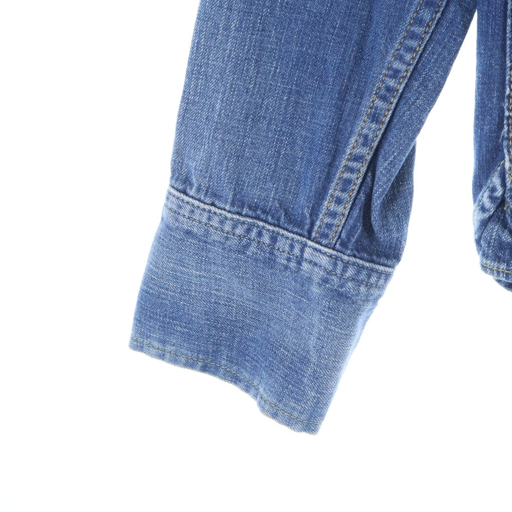 RUDE GALLERY(ルードギャラリー) スタッズシャツ デニムシャツ スナップボタン 長袖シャツ ブラックデニム インディゴ