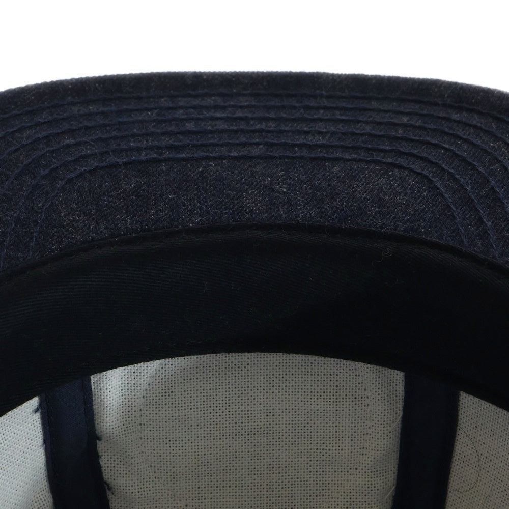 TENDERLOIN(テンダーロイン) デニム トラッカー メッシュ ストレートキャップ スナップバック ロゴパッチ インディゴ