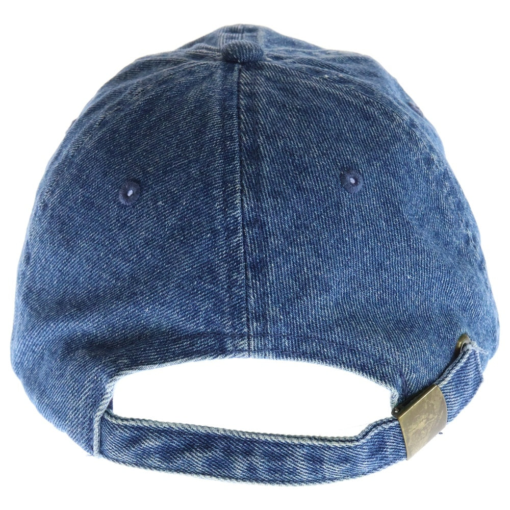 WIND AND SEA(ウィンダンシー) デニムキャップ ロゴ刺繍 アジャスター インディゴ WDS-20S-GD-01