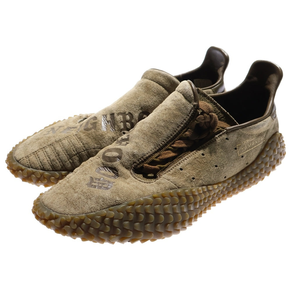 adidas(アディダス) ×NEIGHBORHOOD KAMANDA 01 NBHD ベージュ ローカットスニーカー B37340 US9.5/27.5cm
