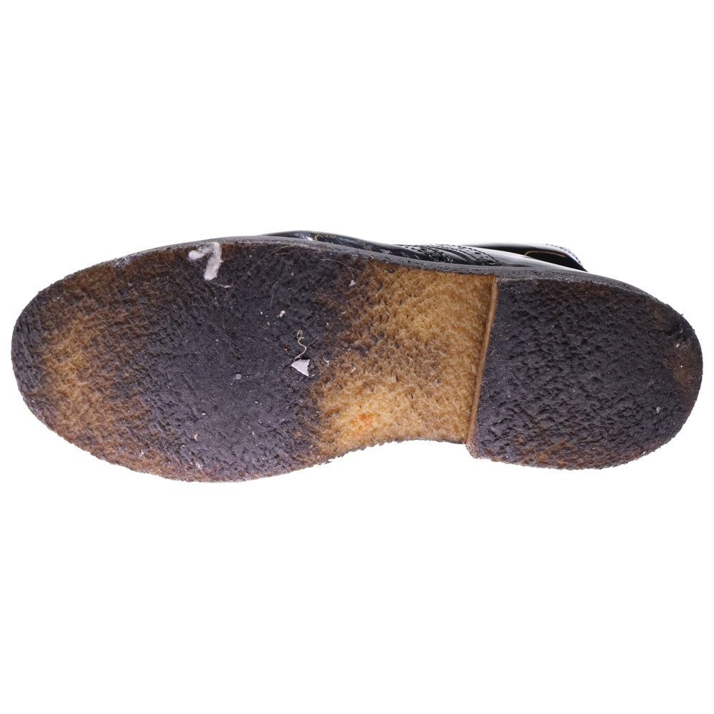 LUKER BY NEIGHBORHOOD(ルーカーバイネイバーフッド) superior エナメルチャッカブーツ レースアップ ブラック