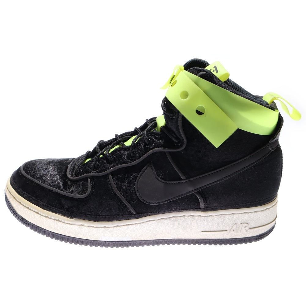 NIKE(ナイキ) AIR FORCE 1 HIGH 07 QS エアフォースワン ハイカットスニーカー バンダル ブラック 573967-003 US9.5/27.5cm