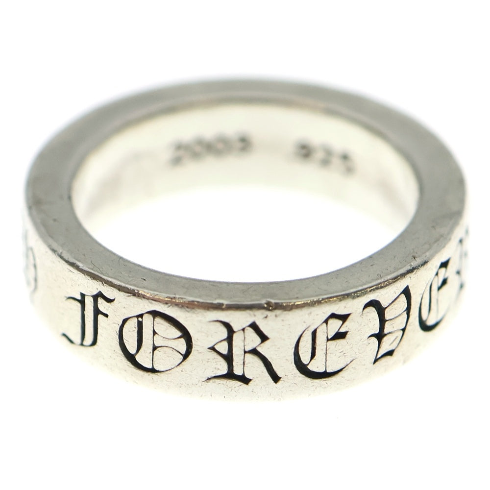 CHROME HEARTS(クロムハーツ) 6mm SPACER FOREVER 6mmスペーサーリング フォーエバーシルバーBCA337