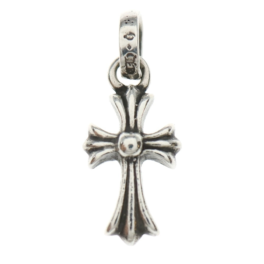 CHROME HEARTS(クロムハーツ) CRS BBYFAT P DMND ベイビーファットクロス PAVEダイヤ ペンダントトップ シルバー BCA234