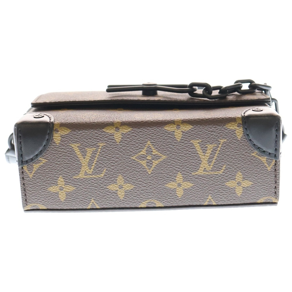 LOUIS VUITTON(ルイヴィトン) モノグラム マカサー スティーマー ウェアラブル ウォレット ブラウン/ブラック M83613