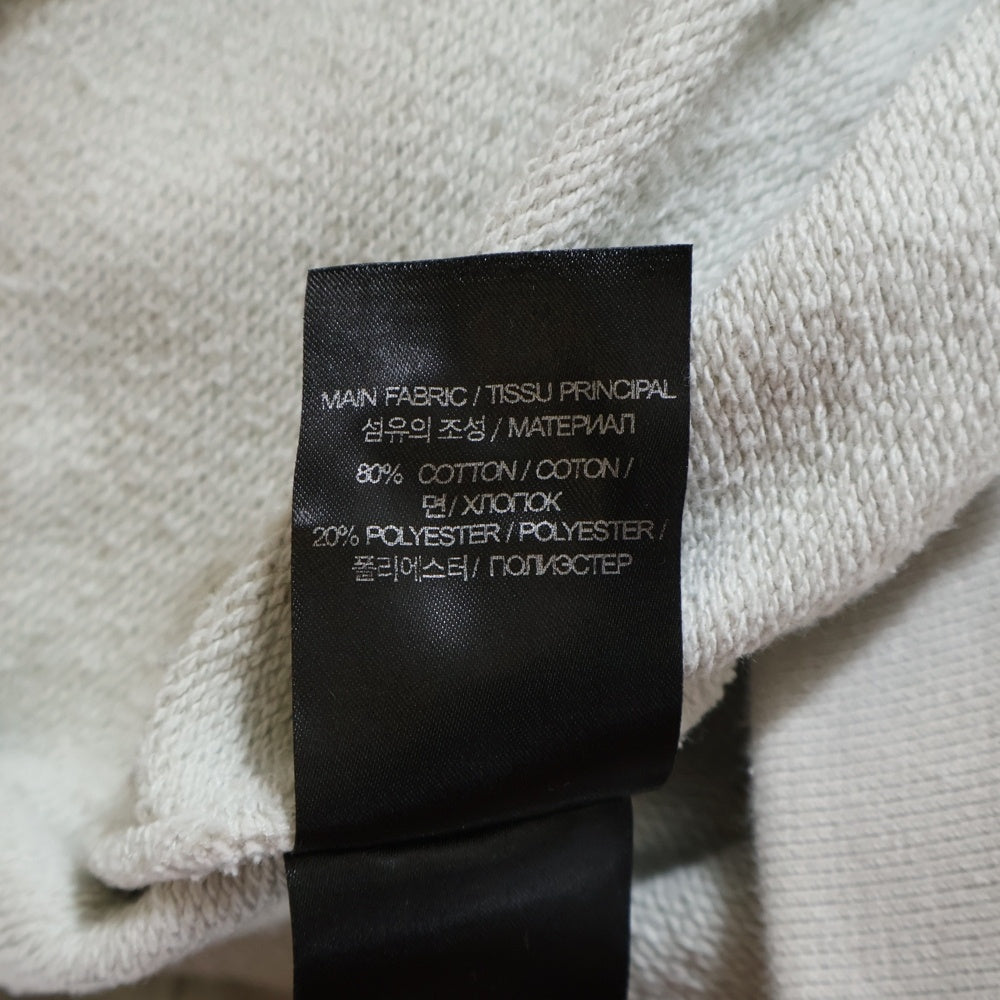 VETEMENTS(ヴェトモン) 23AW クリスタルロゴ パーカー プルオーバー ラインストーン オーバーサイズ グレー