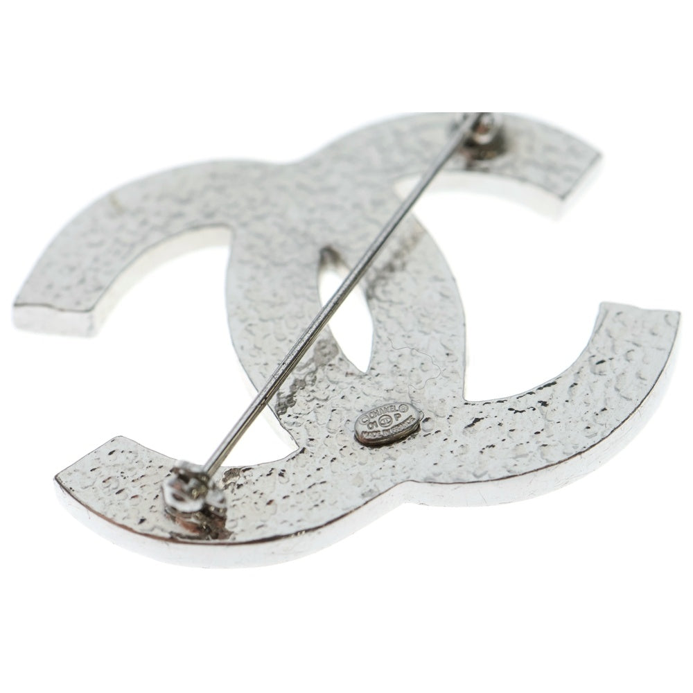 CHANEL(シャネル) ココマーク ブローチ クリアストーン コサージュ レディース クリスタル/シルバー