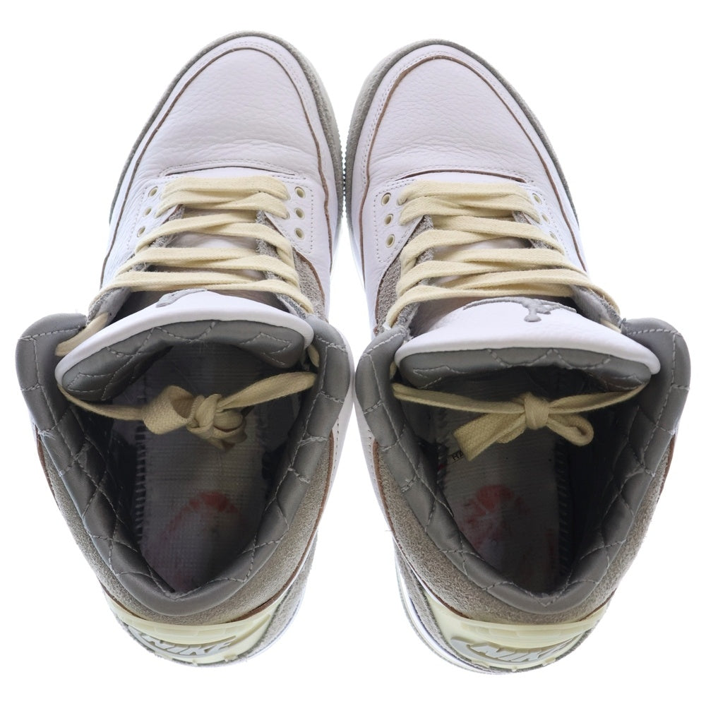 NIKE(ナイキ) × A MA MANIERE WMNS AIR JORDAN 3 RETRO SP アママニエール エアジョーダン3 ハイカットスニーカー ホワイト DH3434-110 US10.5/27.5cm