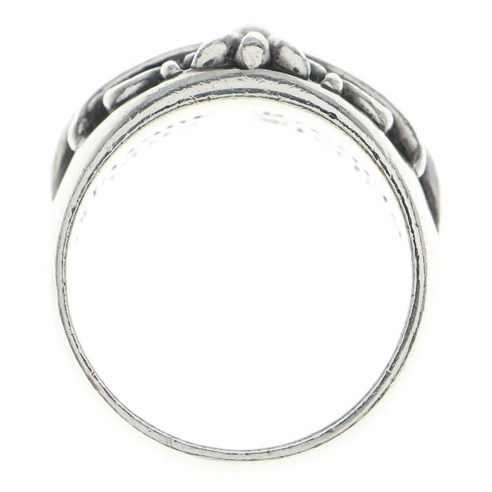 CHROME HEARTS(クロムハーツ) FLRL CRS フローラルクロス リング シルバー BCA346