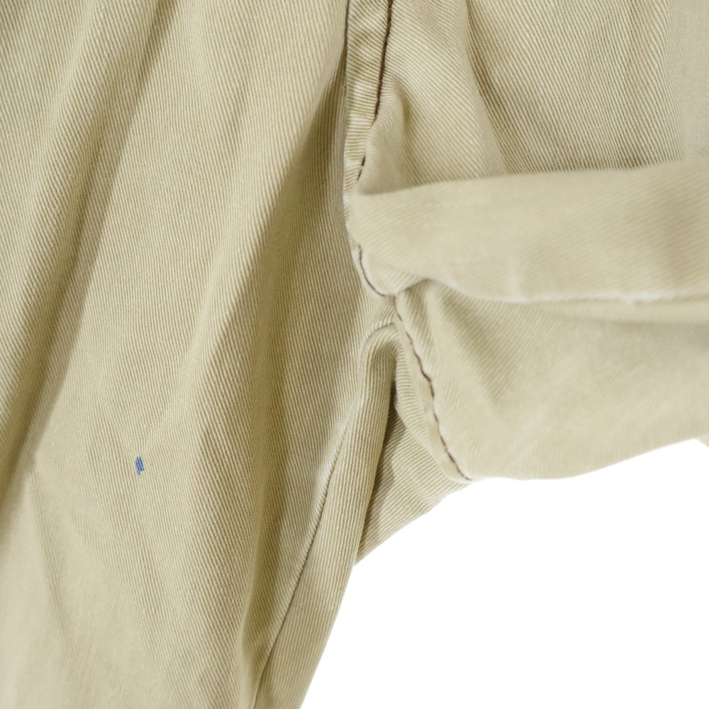 NUMBER (N)INE(ナンバーナイン) 08AW ポートランド期 ペイント加工 ジョガーチノパンツ ベージュ F08-NP001