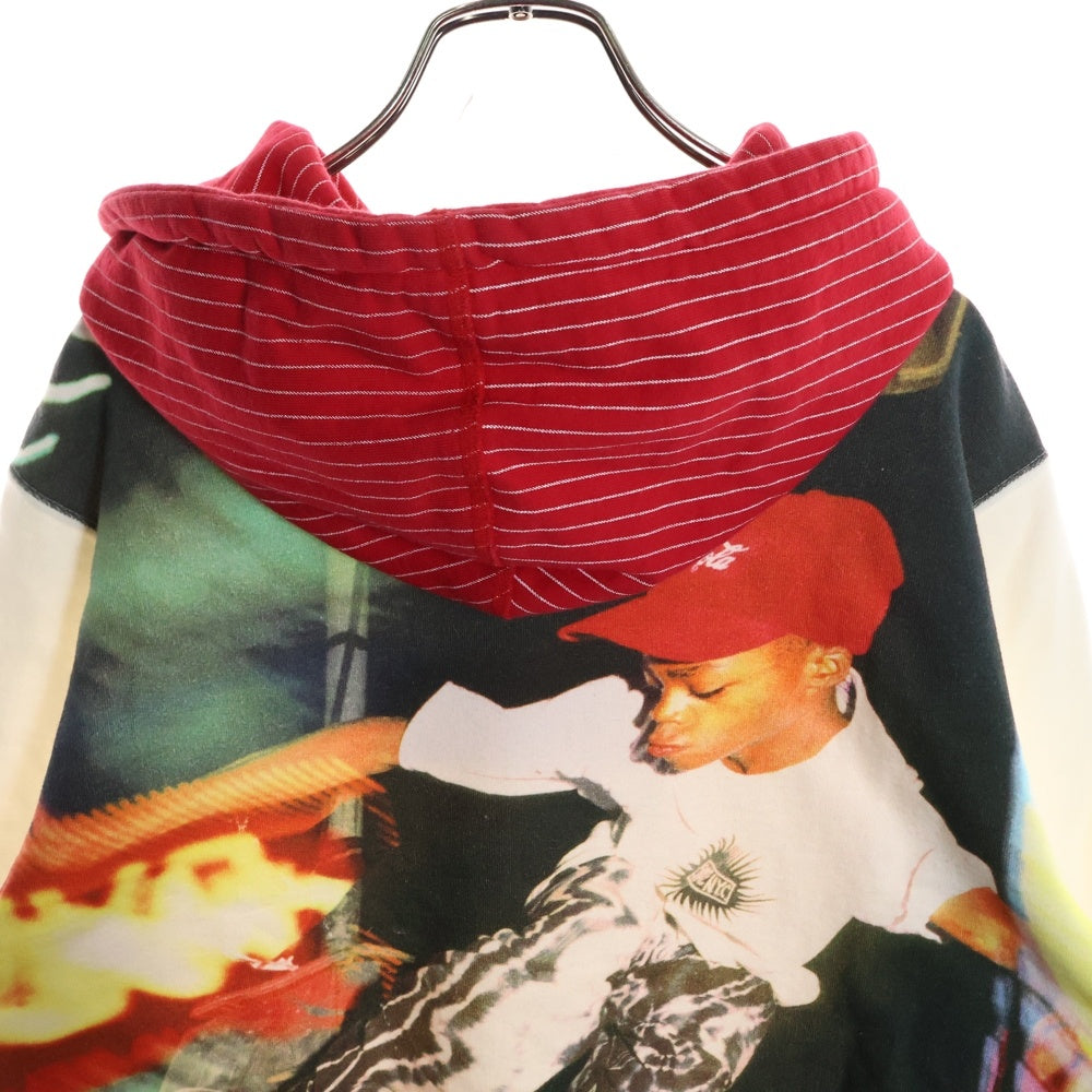 SUPREME(シュプリーム) 14SS×COMME des GARCONS コムデギャルソン ボックスロゴフーディー プルオーバーパーカー ホワイト