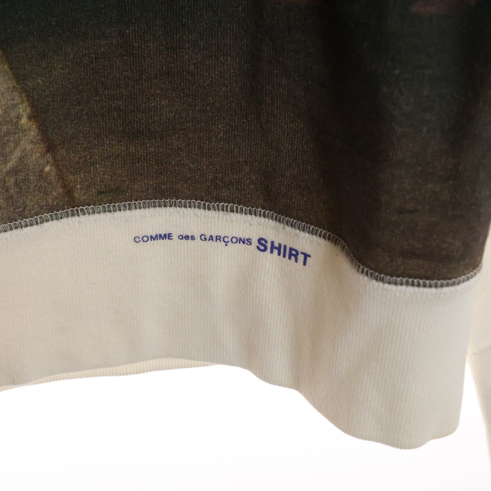 SUPREME(シュプリーム) 14SS×COMME des GARCONS コムデギャルソン ボックスロゴフーディー プルオーバーパーカー ホワイト