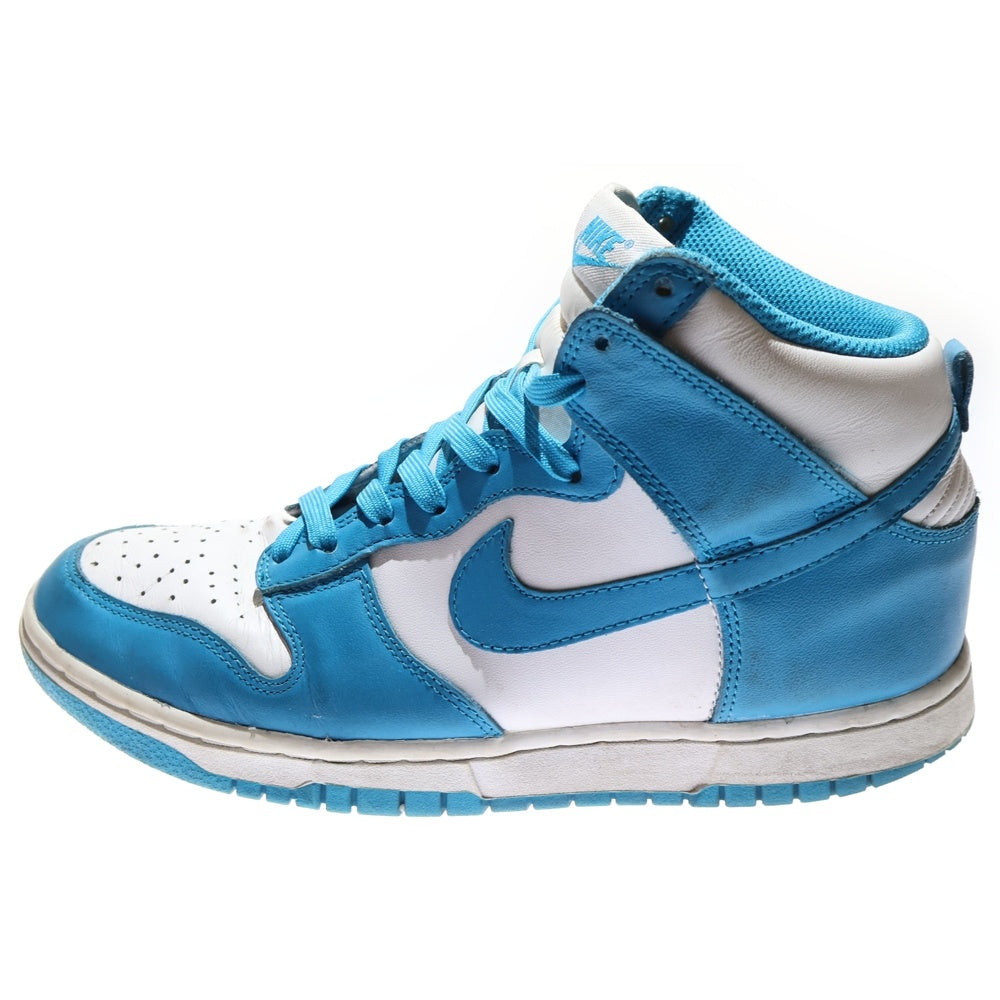 NIKE(ナイキ) DUNK HIGH RETRO CHAMPIONSHIP BLUE DD1399-400 ダンク レトロ チャンピオンシップブルー ハイカットスニーカー US7/25.0cm ホワイト/ブルー