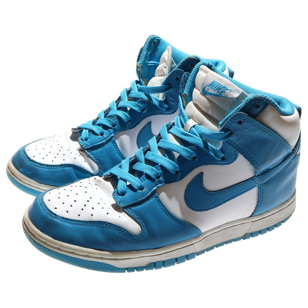 NIKE(ナイキ) DUNK HIGH RETRO CHAMPIONSHIP BLUE DD1399-400 ダンク レトロ チャンピオンシップブルー ハイカットスニーカー US7/25.0cm ホワイト/ブルー